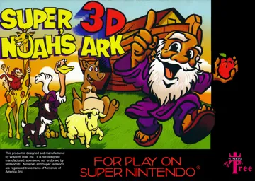 Super 3D Noah's Ark (USA) (Unl) box cover front